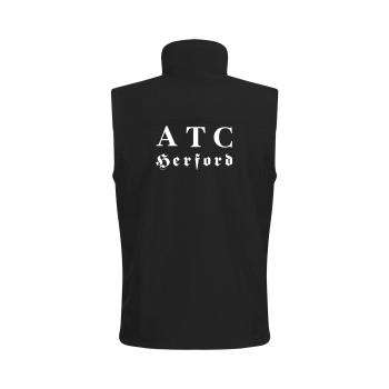 2-Lagen Softshell-Weste - schwarz